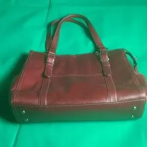 Fossil Bags Fossil Leather Satchel Poshmark
